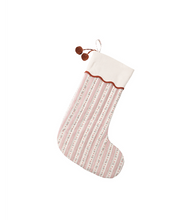 Load image into Gallery viewer, RYLEE + CRU CHRISTMAS STOCKING || CANDY CANE STRIPE
