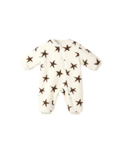 Load image into Gallery viewer, RYLEE + CRU SHEARLING BABY JUMPSUIT || STARS
