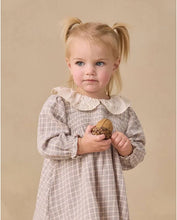 Load image into Gallery viewer, QUINCY MAE CALLIE DRESS BLUE GINGHAM
