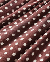 Load image into Gallery viewer, RYLEE + CRU WOMEN'S JANE DRESS CHOCOLATE POLKA DOT
