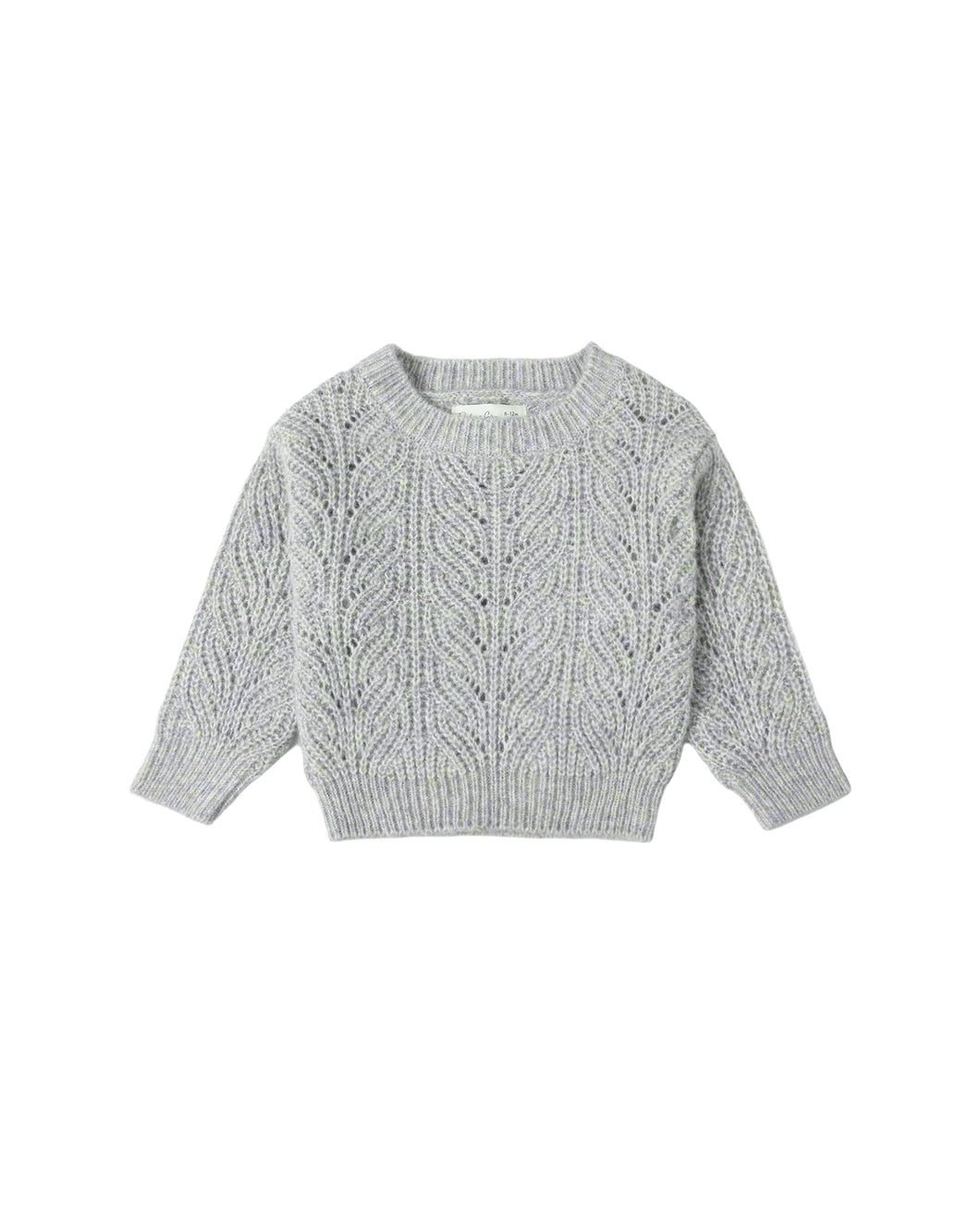 RYLEE + CRU SHILOH SWEATER || DUSTY BLUE