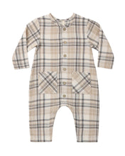 Load image into Gallery viewer, QUINCY MAE POCKETED WOVEN JUMPSUIT FALL PLAID
