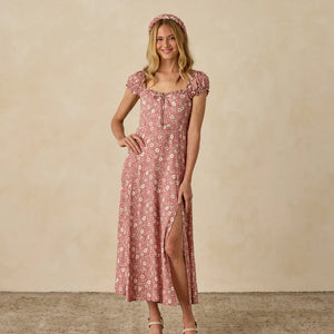 NORALEE NANCY DRESS || ROSE BLOOM