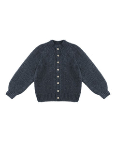 RYLEE + CRU TULIP CARDIGAN || NAVY