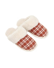 Load image into Gallery viewer, RYLEE &amp; CRU SLIPPERS RUBY PLAID
