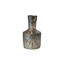 Load image into Gallery viewer, OXIDIZED PEWTER VASE
