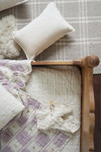 Load image into Gallery viewer, NEW GRAIN QUILTED BLANKET || CRIB
