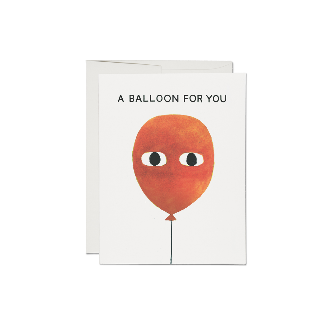 A BALLOON FOR YOU GREETING CARD