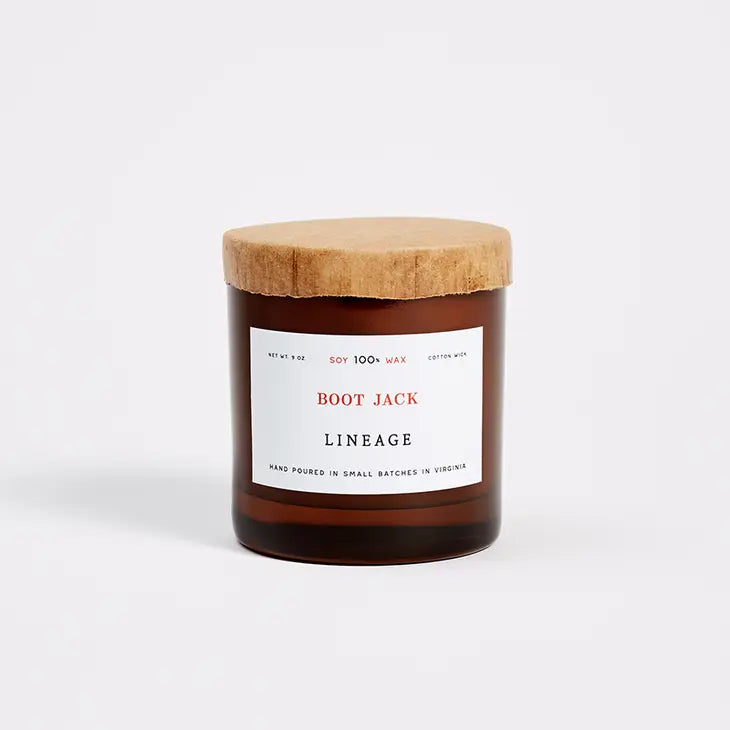 LINEAGE BOOT JACK SOY CANDLE