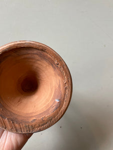 HANDTHROWN POTTERY VESSEL with LID