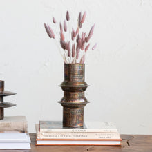 Load image into Gallery viewer, HAMMERED COPPER VASE || TALL
