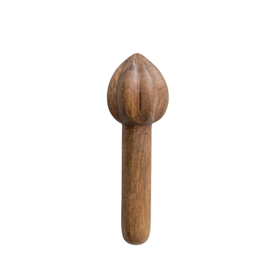 MANGO WOOD CITRUS REAMER || NATURAL