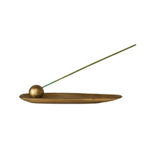 Load image into Gallery viewer, CAST ALUMINUM INCENSE HOLDER || GOLD
