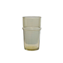 Load image into Gallery viewer, SALE - HANDBLOWN DRINKING GLASS || GREEN 9 oz.
