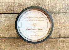 Load image into Gallery viewer, TRIM WINE BOTTLE SOY CANDLES || PUMPKIN CHAI
