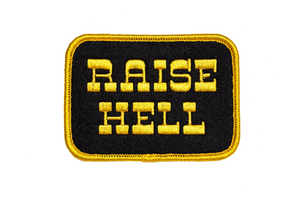 OXFORD PENNANT RAISE HELL EMBOIRDERED PATCH